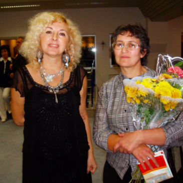 Tatiana Yablonskaya and Hayane Atayan painting exhibition 2017, Odessa