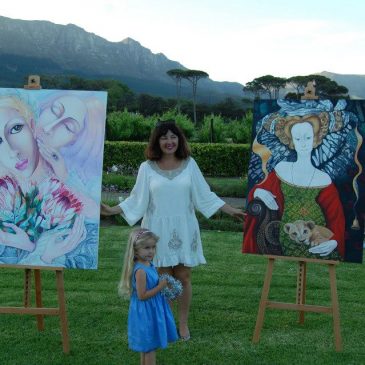 My solo exhibition in the Steenberg Wine Estate. December 2013.
