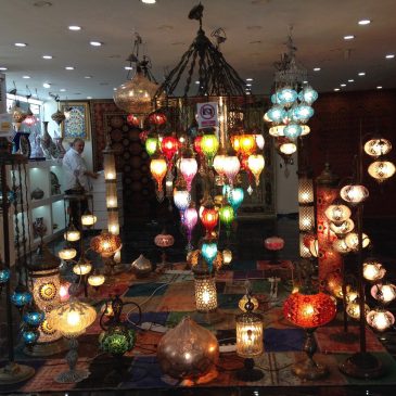 Istanbul. Lamps Shop.